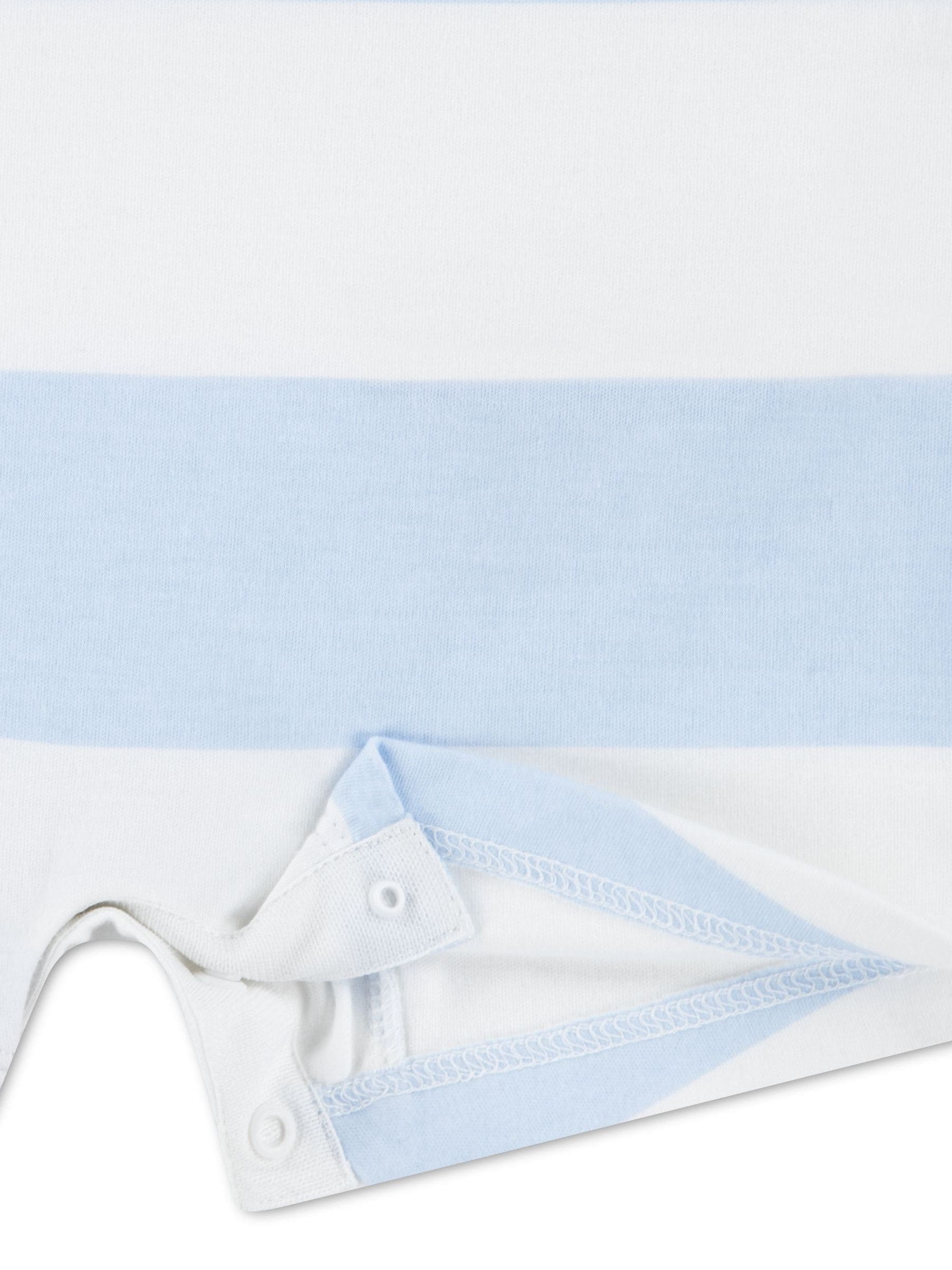 Lacoste Blue Stripe T- Shirt Romper image 3