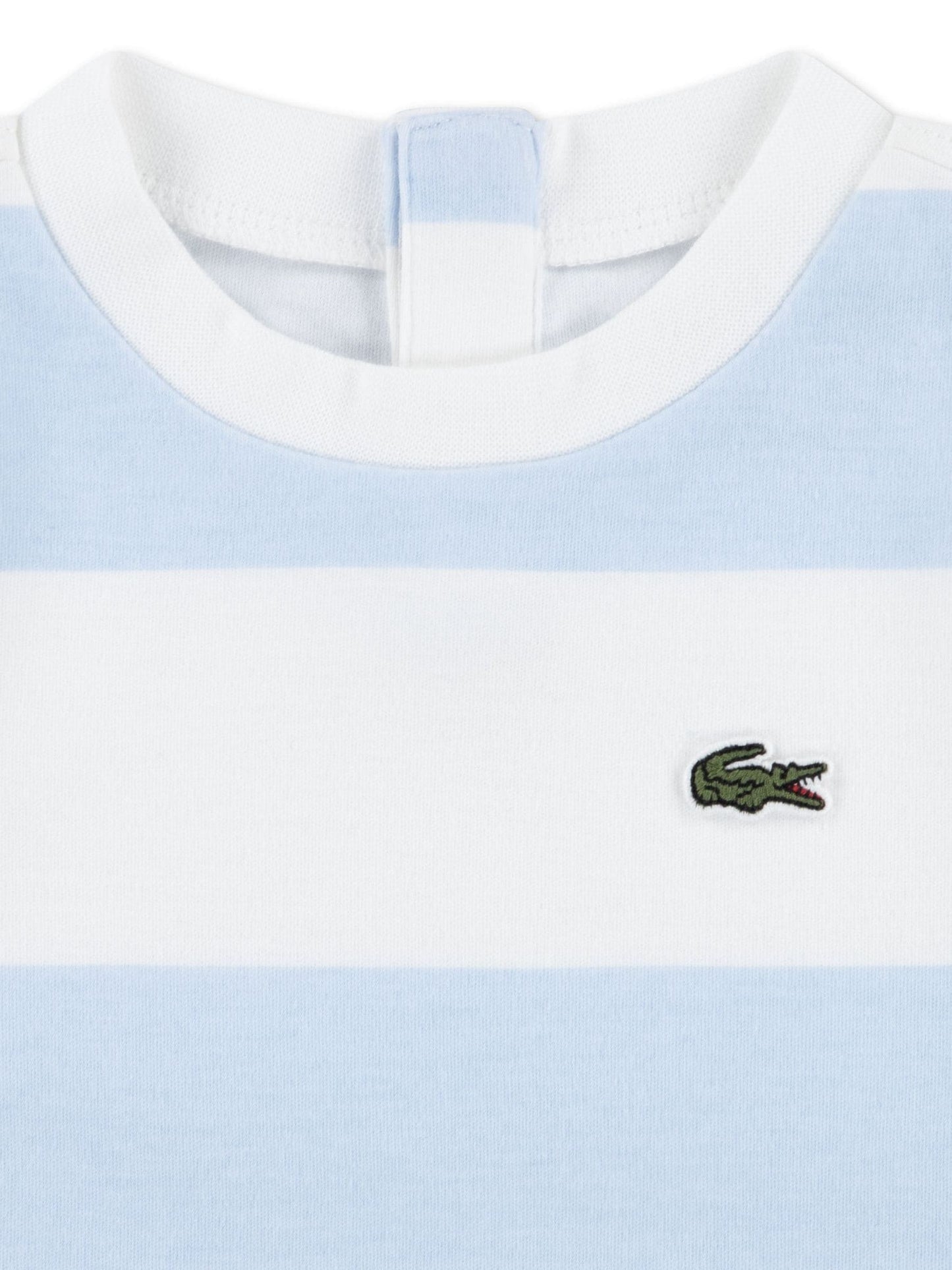 Lacoste Blue Stripe T- Shirt Romper image 5