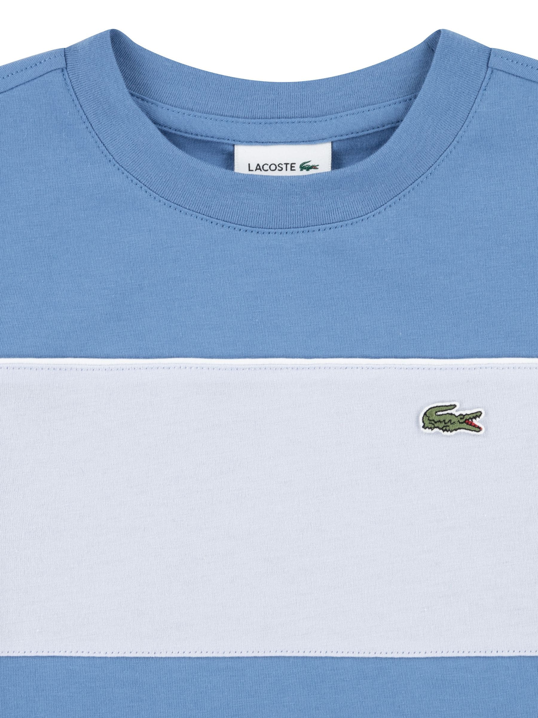 Dsiney Kidz - Lacoste Blue Colourblock T-Shirt image 3