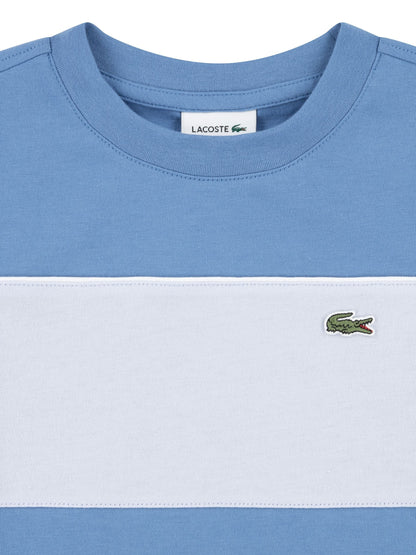 Dsiney Kidz - Lacoste Blue Colourblock T-Shirt image 3