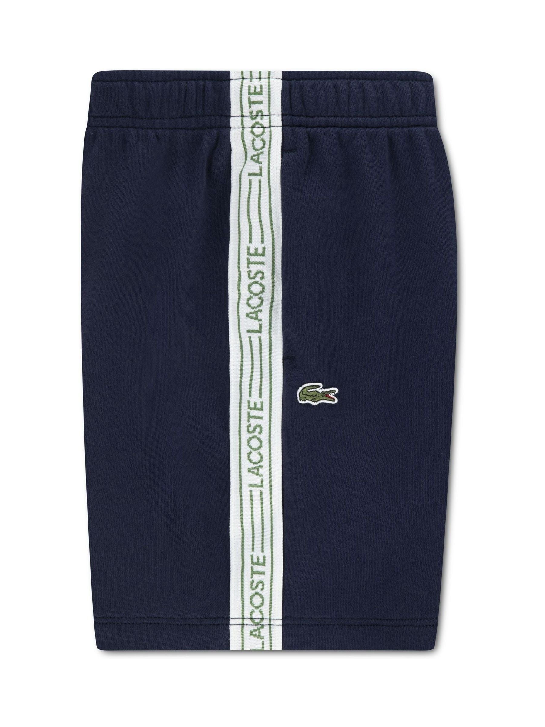 Dsiney Kidz - Lacoste Blue Core Fleece Shorts image 3