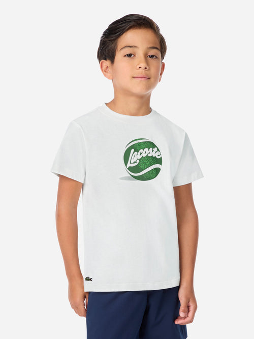 Lacoste White Tennis Ball T-Shirt image 1