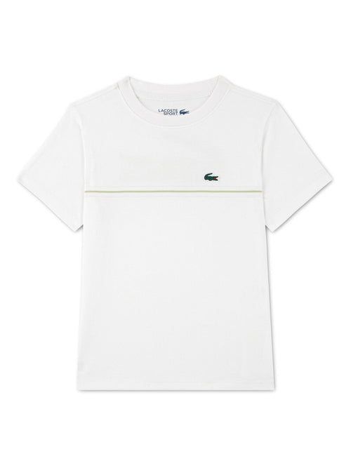 Lacoste White Sport Tape Top image 1