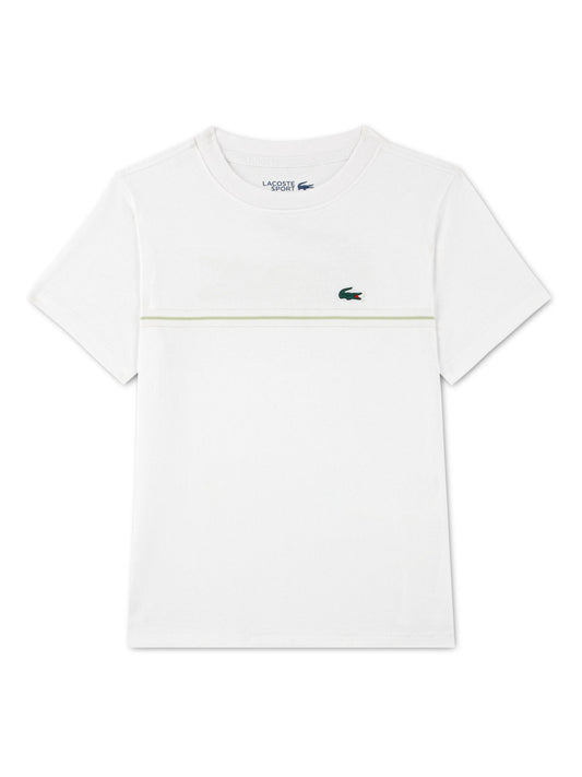 Lacoste White Sport Tape Top image 1