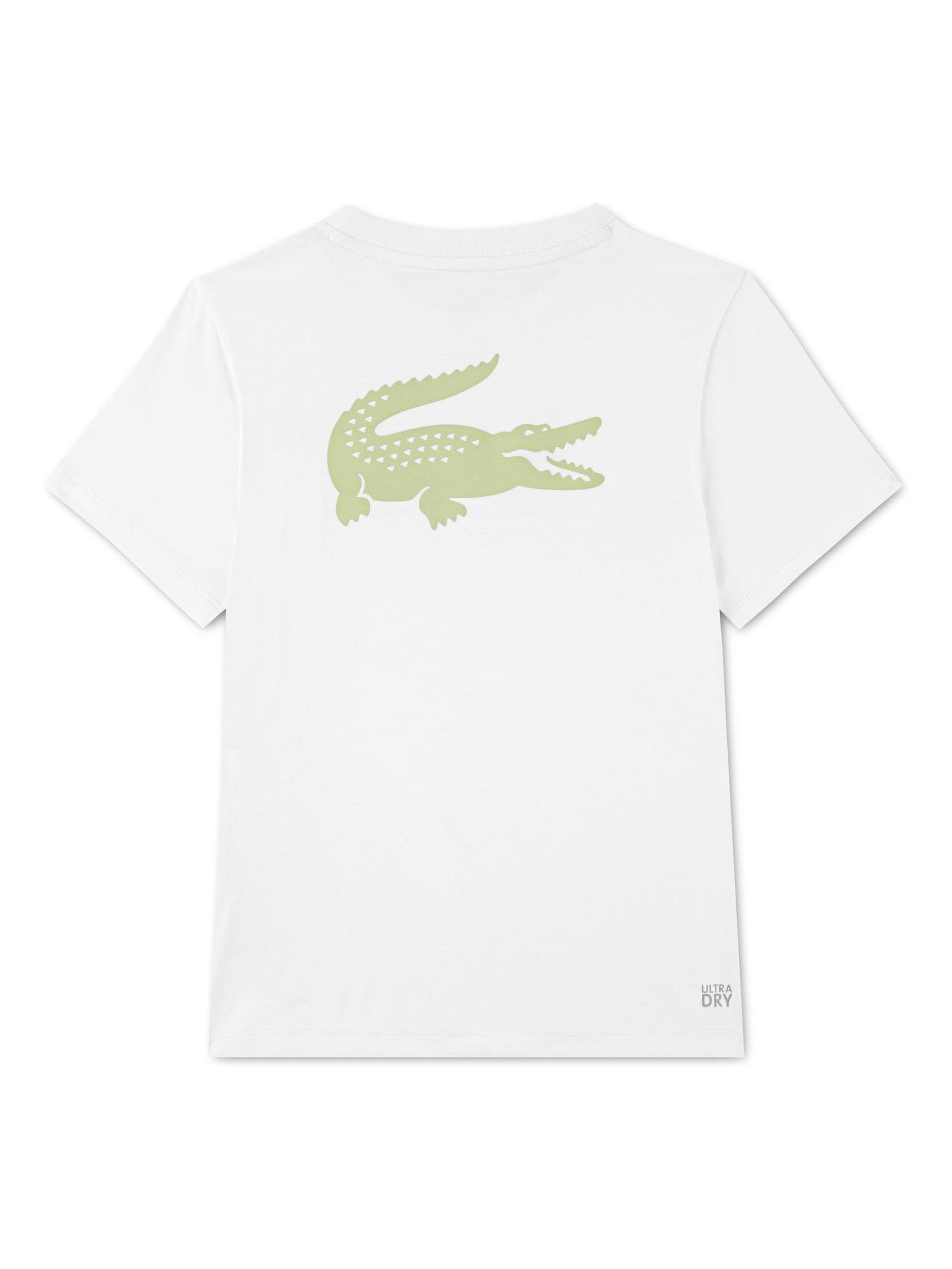 Lacoste White Sport Tape Top image 2