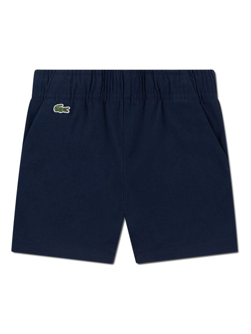 Lacoste Blue Stretch Twill Shorts image 1