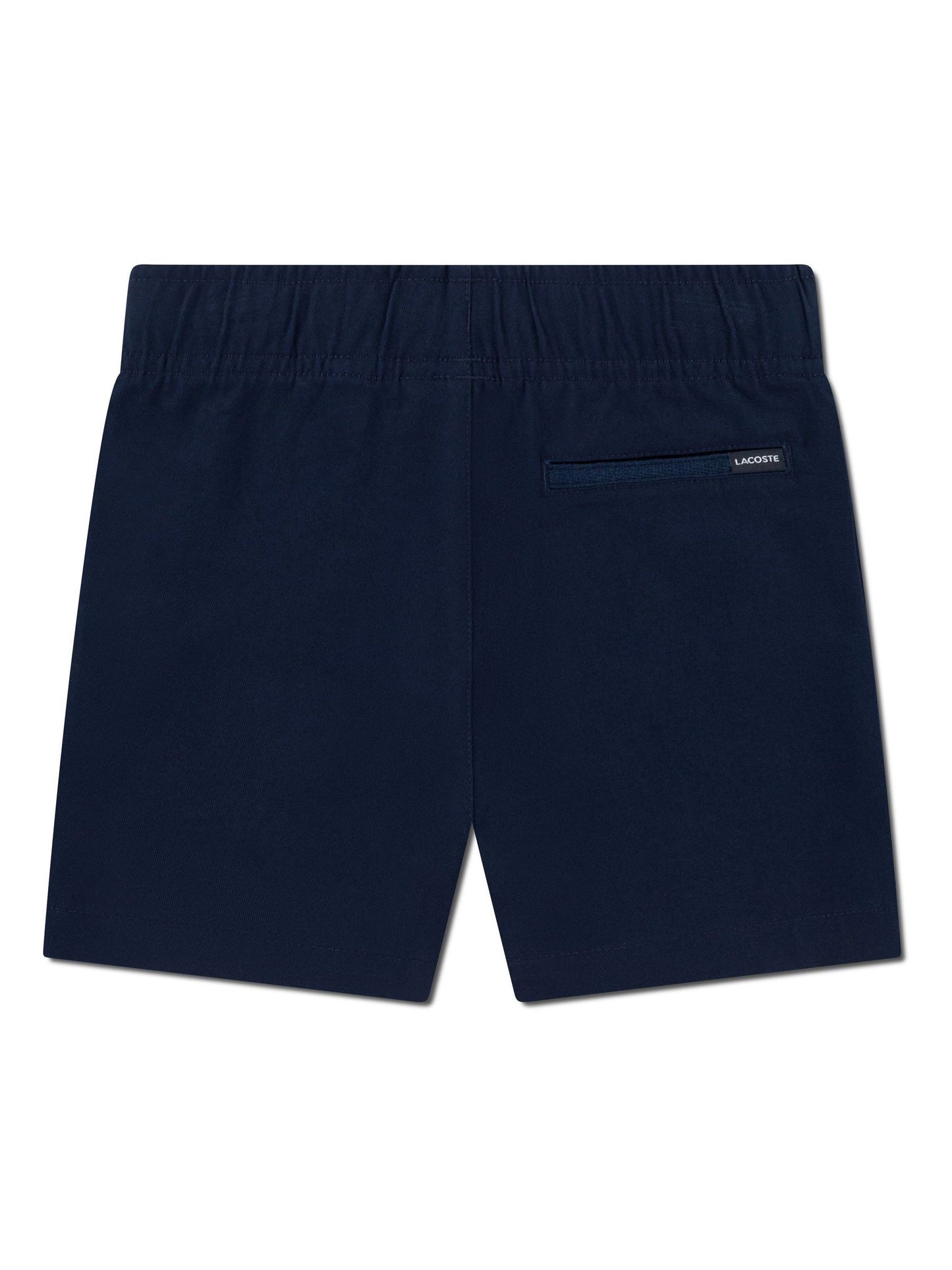 Lacoste Blue Stretch Twill Shorts image 2