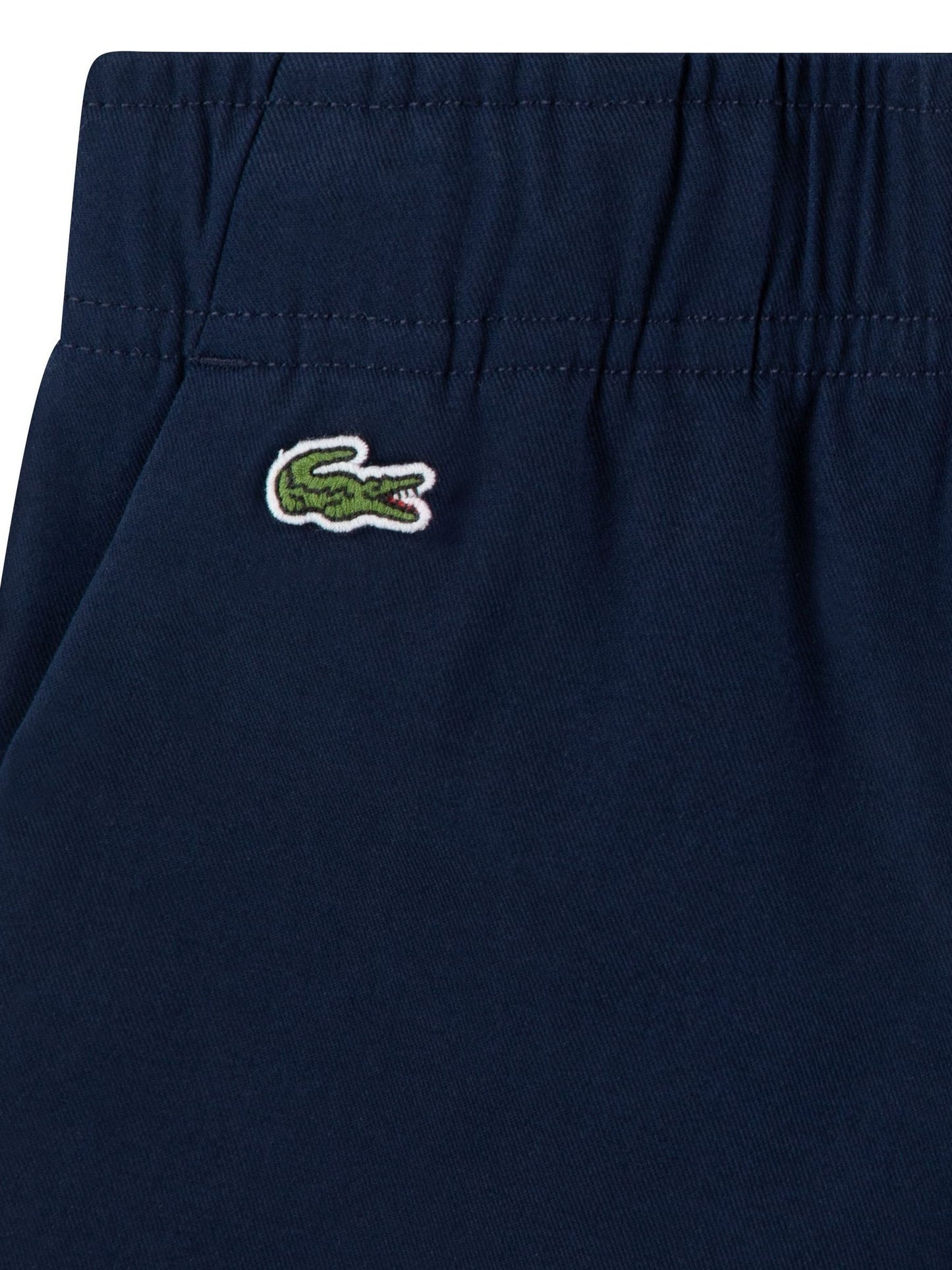 Lacoste Blue Stretch Twill Shorts image 3