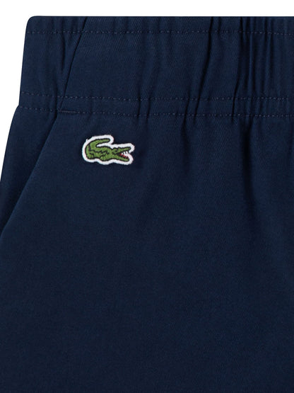 Lacoste Blue Stretch Twill Shorts image 3