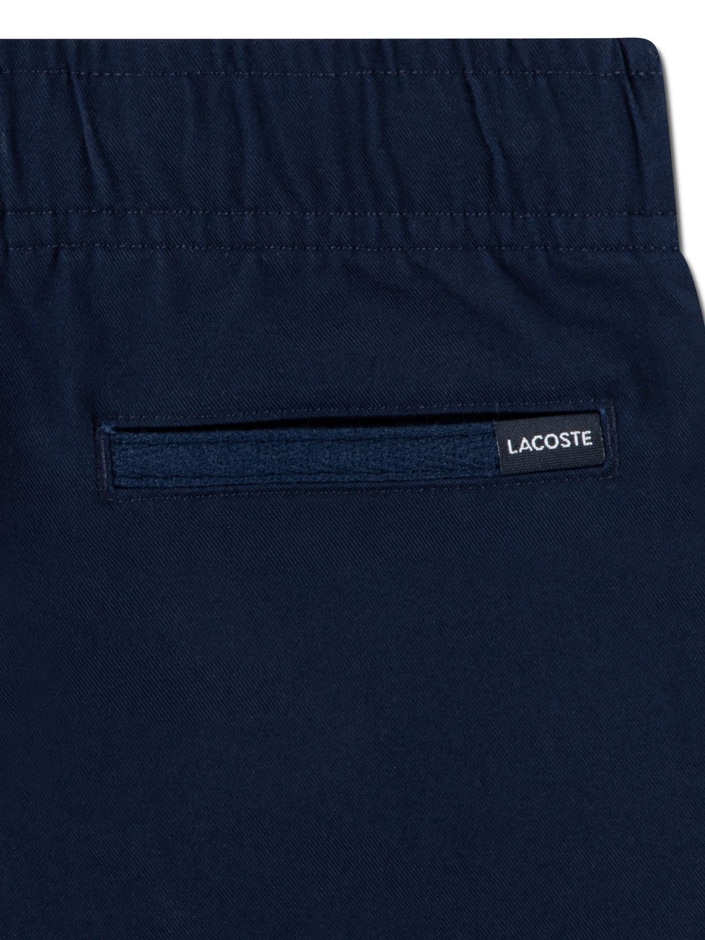 Lacoste Blue Stretch Twill Shorts image 5