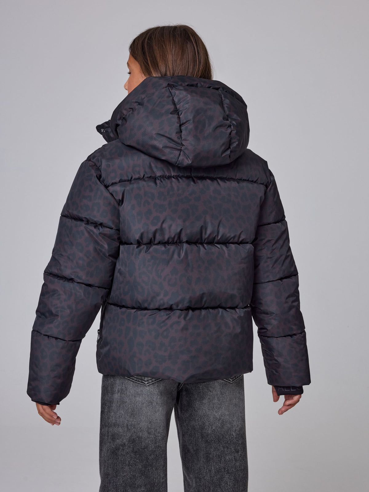smALLSAINTS Brown Leopard Padded Coat - image 3