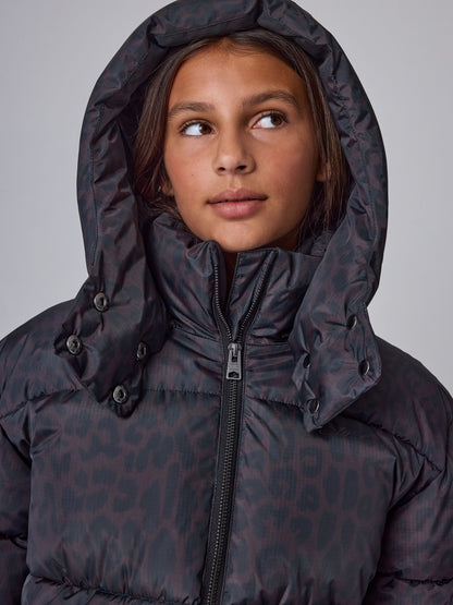 smALLSAINTS Brown Leopard Padded Coat - image 5