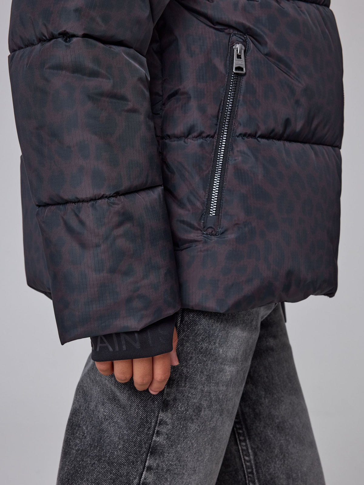 smALLSAINTS Brown Leopard Padded Coat - image 6
