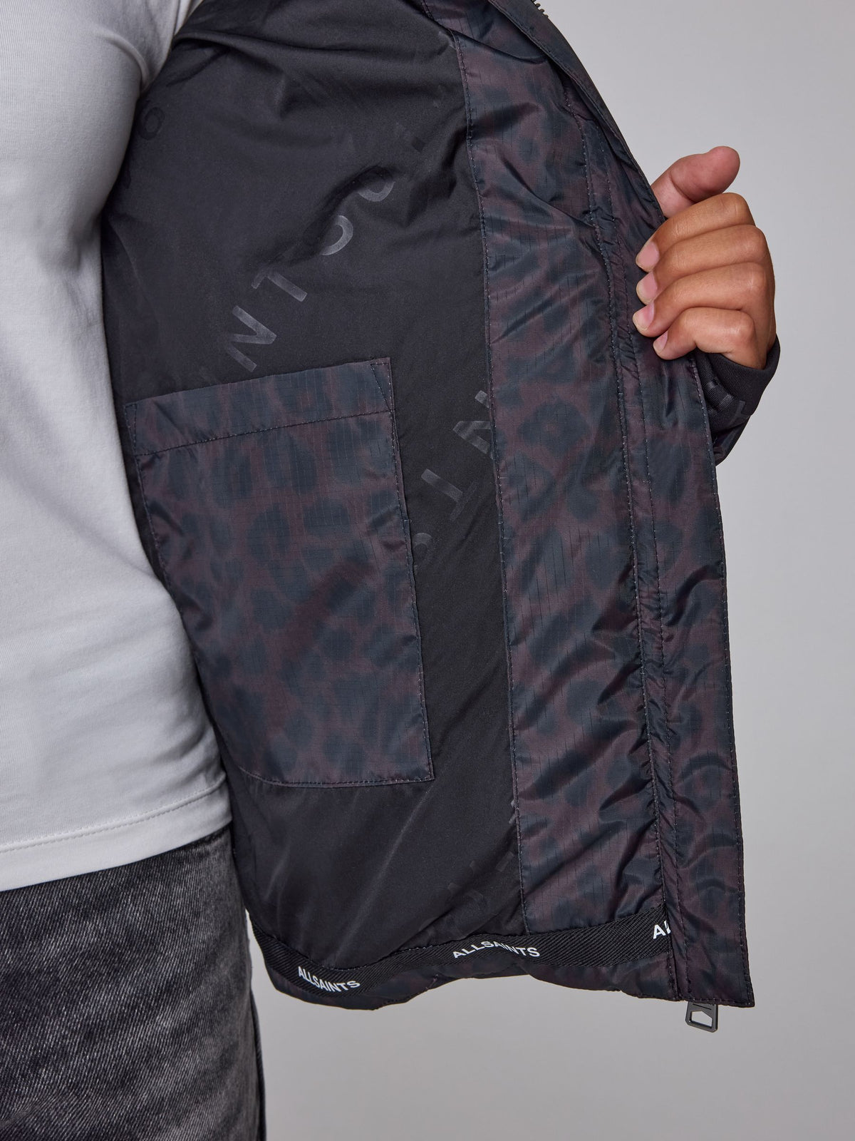 smALLSAINTS Brown Leopard Padded Coat - image 7