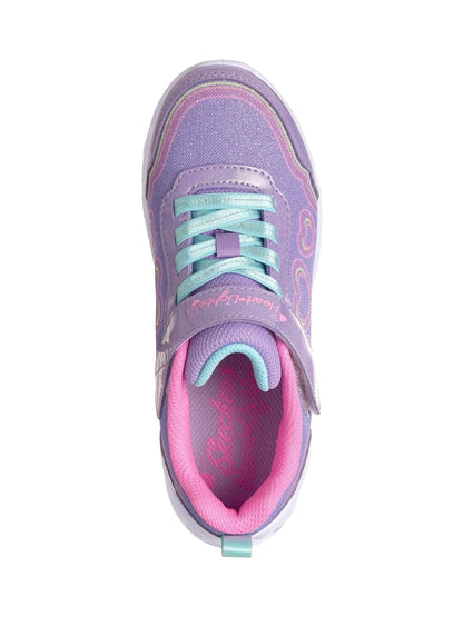 Skechers Pink Heart Light Trainers - image 3