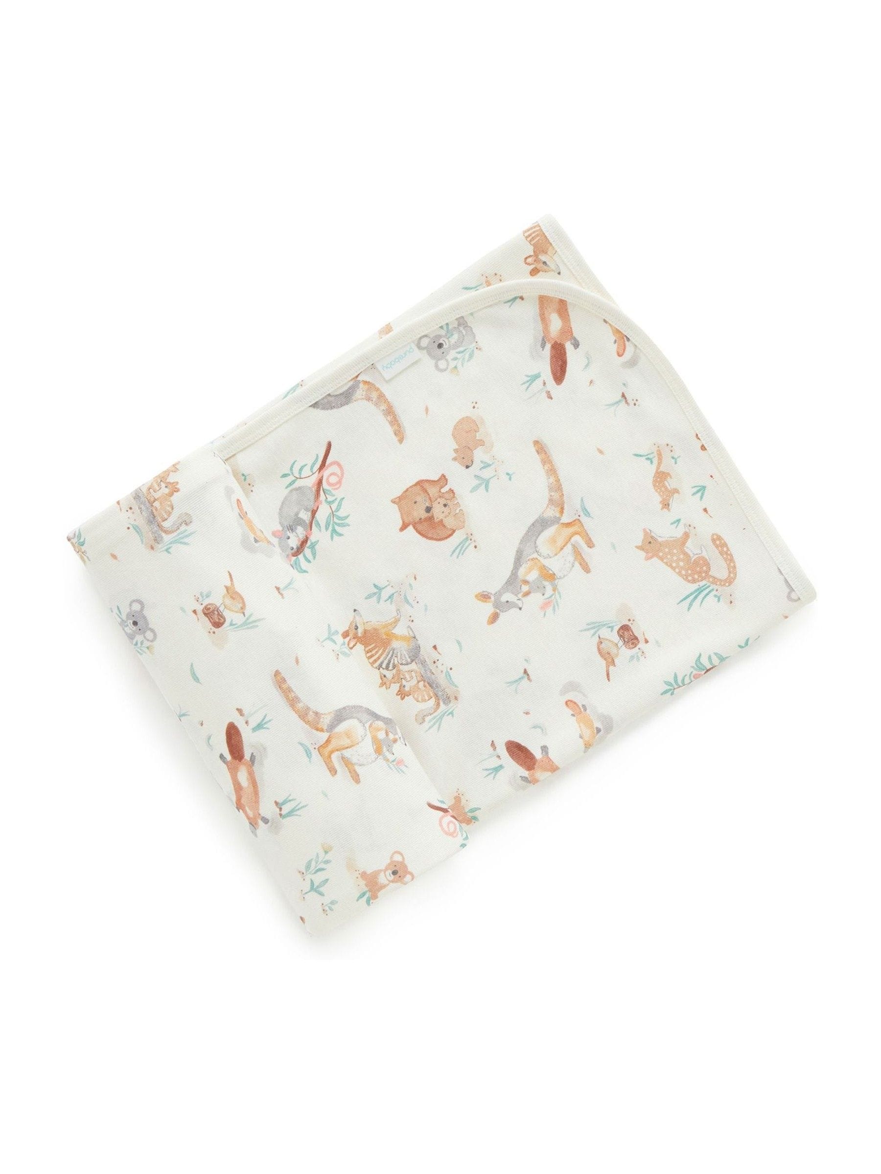 Purebaby Natural Stretch Wrap Blanket image 1