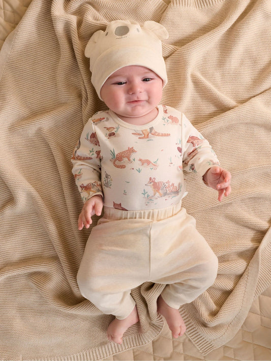 Purebaby Natural Hat Set 3 Piece image 1
