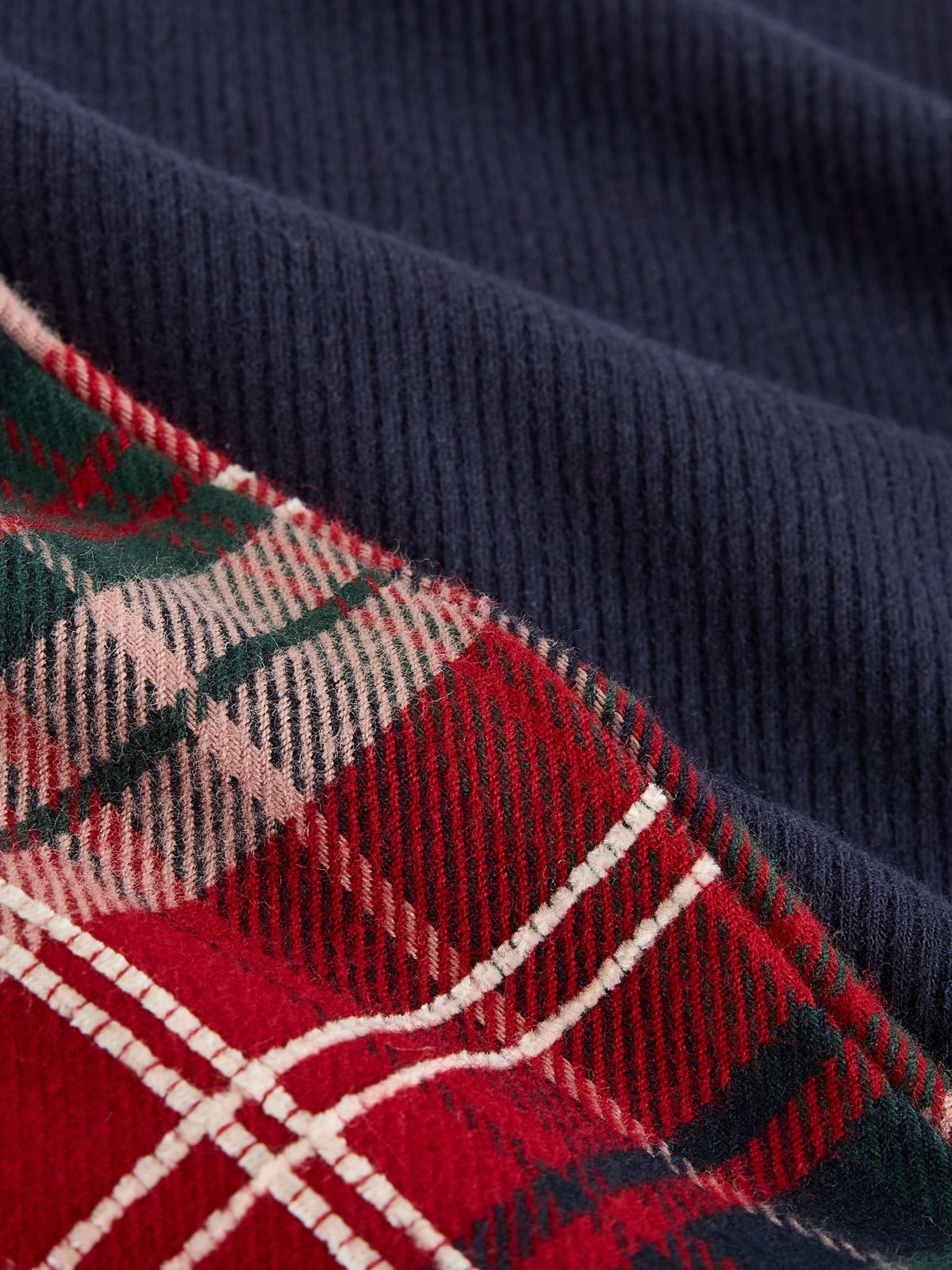 Red/Navy Check Christmas Matching Family Pyjamas (1.5-16yrs) - image 8