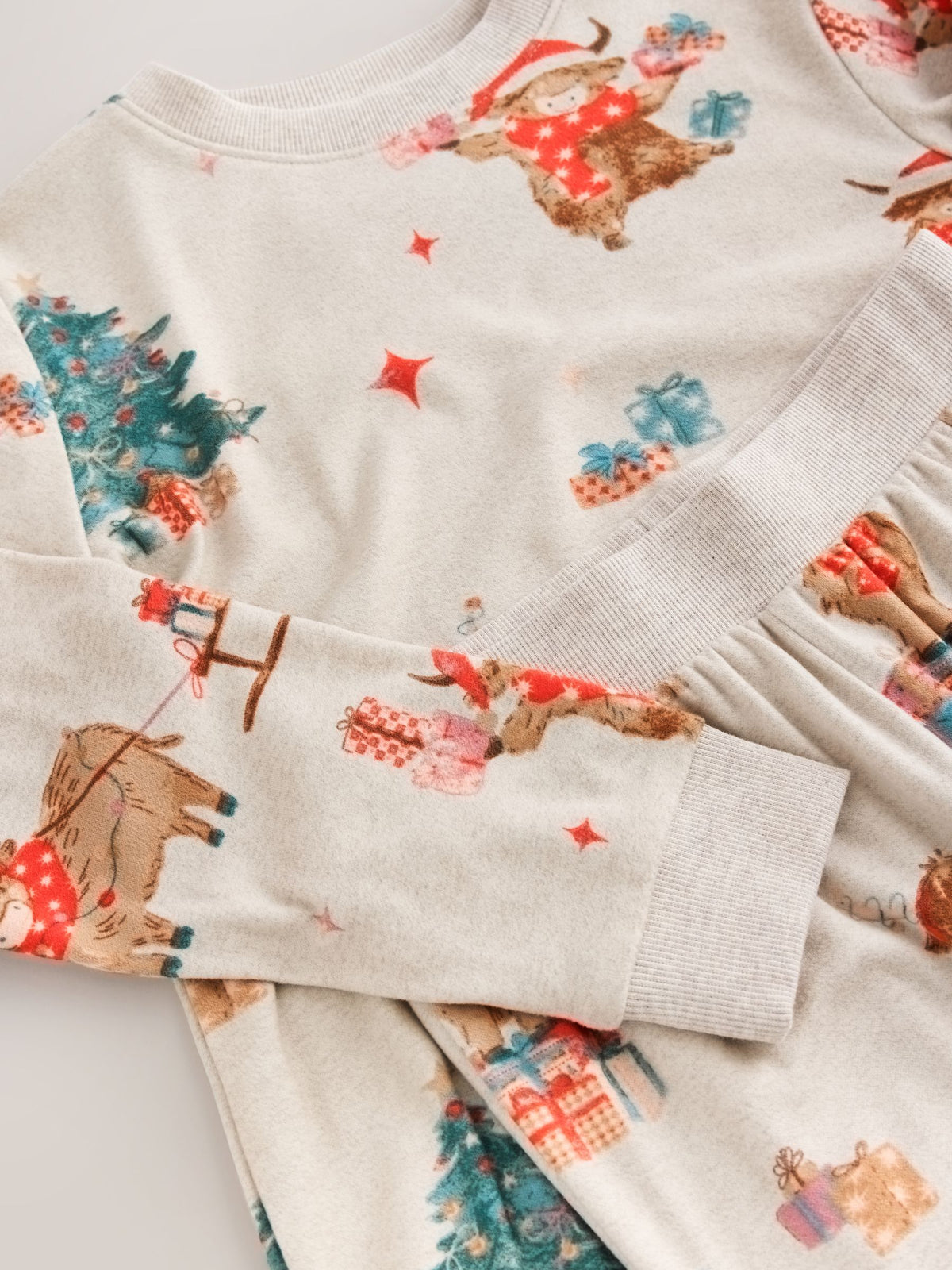 Oatmeal Hamish Matching Family Christmas Pyjamas (9mths-16yrs) - image 11
