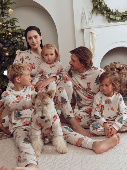 Oatmeal Hamish Matching Family Christmas Pyjamas (9mths-16yrs) - image 2
