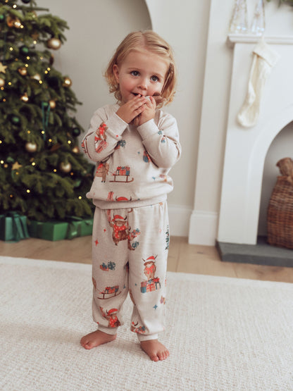 Oatmeal Hamish Matching Family Christmas Pyjamas (9mths-16yrs) - image 4