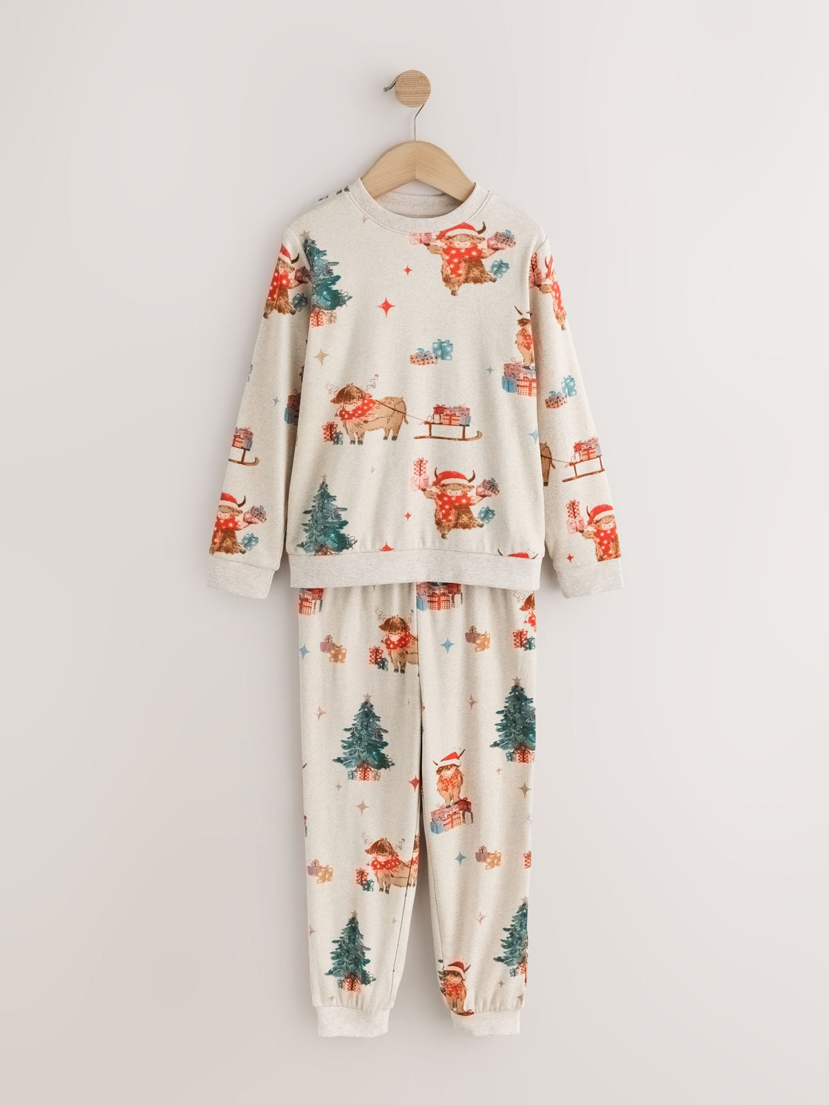 Oatmeal Hamish Matching Family Christmas Pyjamas (9mths-16yrs) - image 8