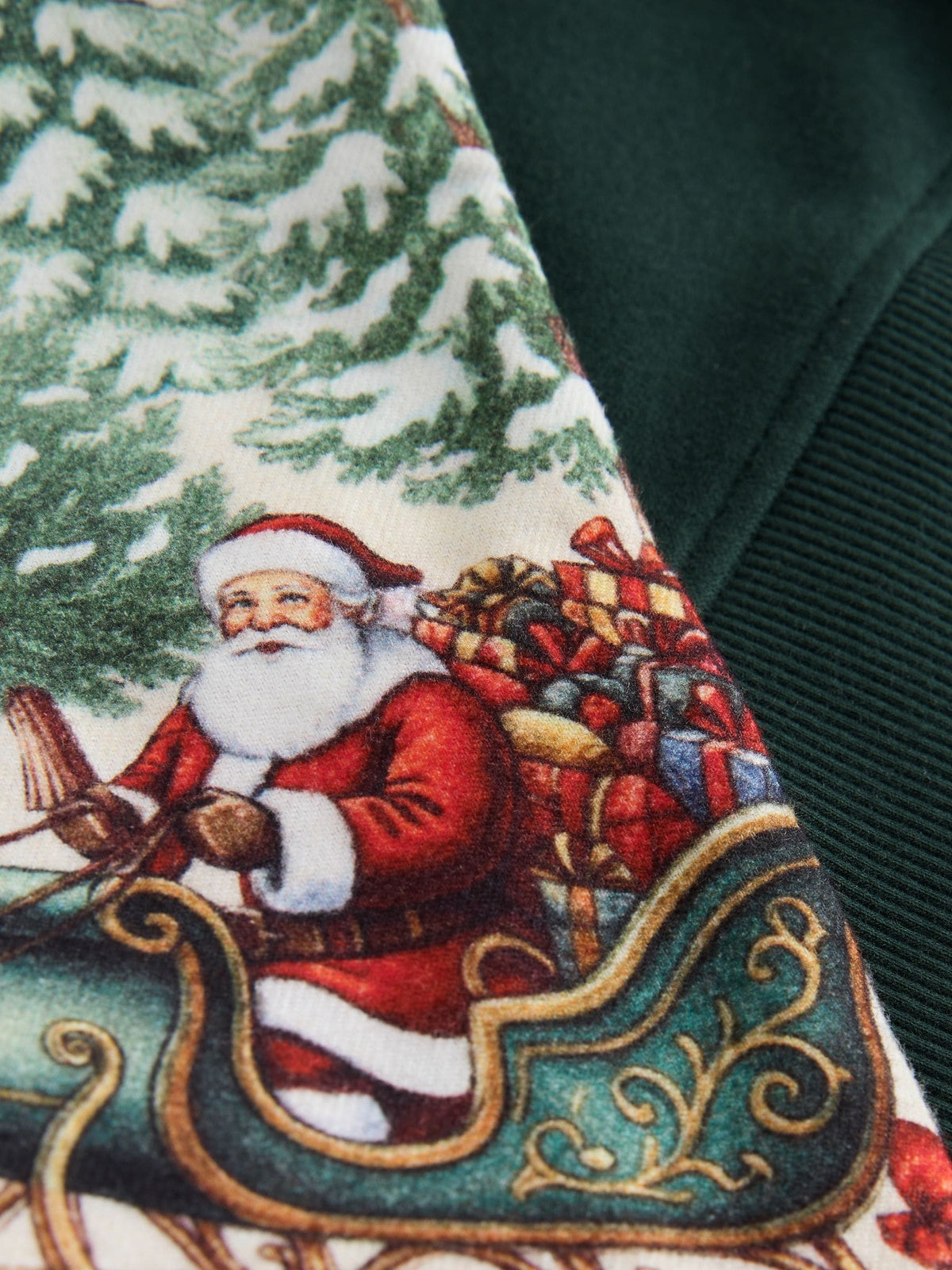 Green/Ecru Family Christmas Matching Pyjamas Set (12mths-16yrs) - image 8