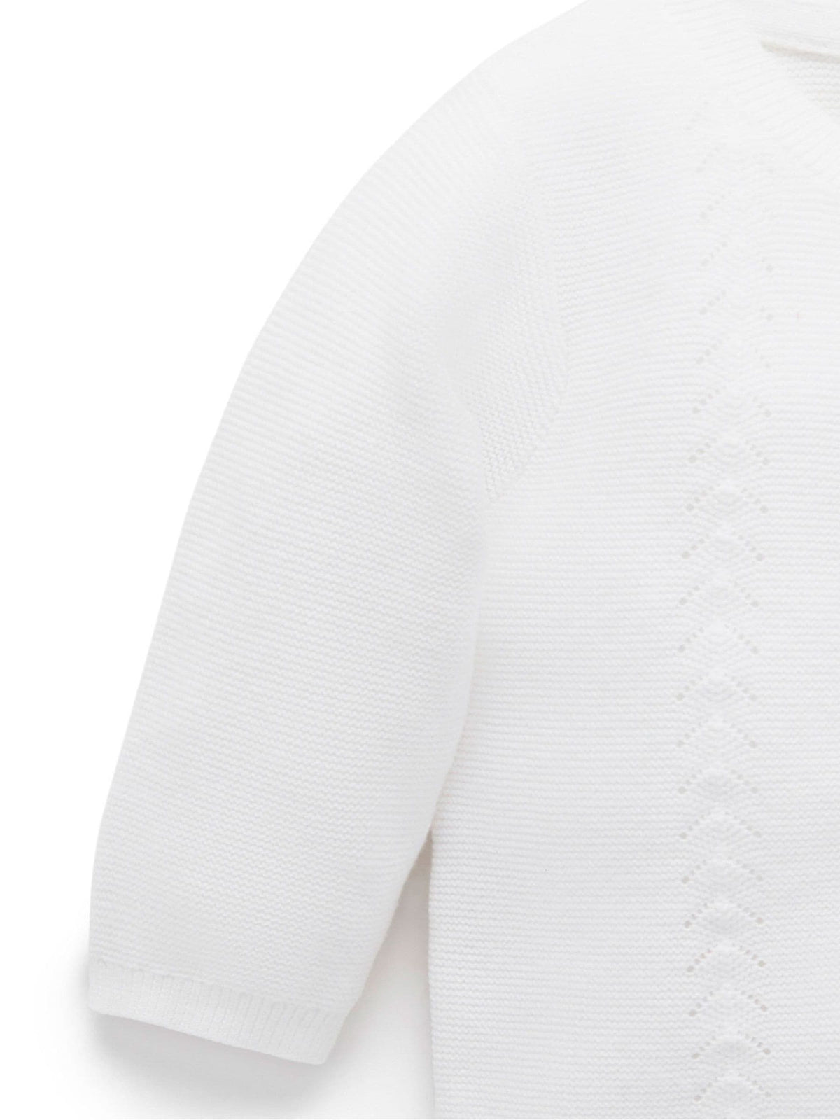 Dsiney Kidz - Purebaby White Layette Cardigan image 2