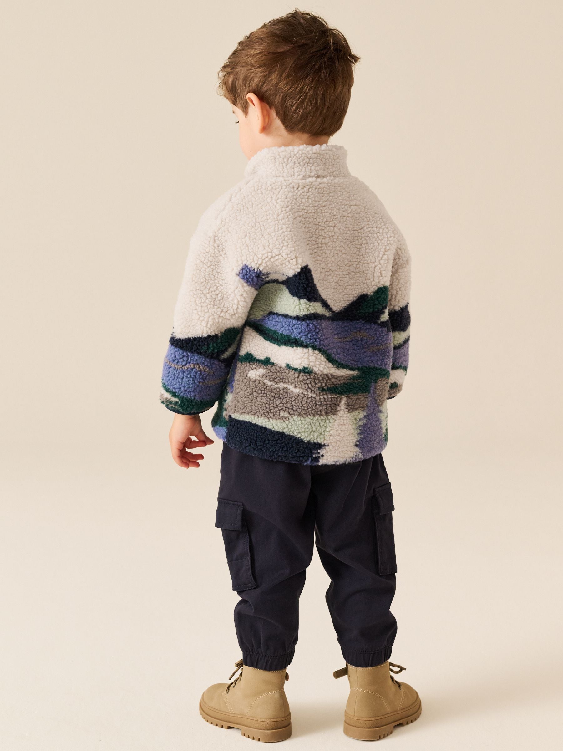 Dsiney Kidz - Blue Moutain Zip Neck Fleece (3mths-7yrs) image 2