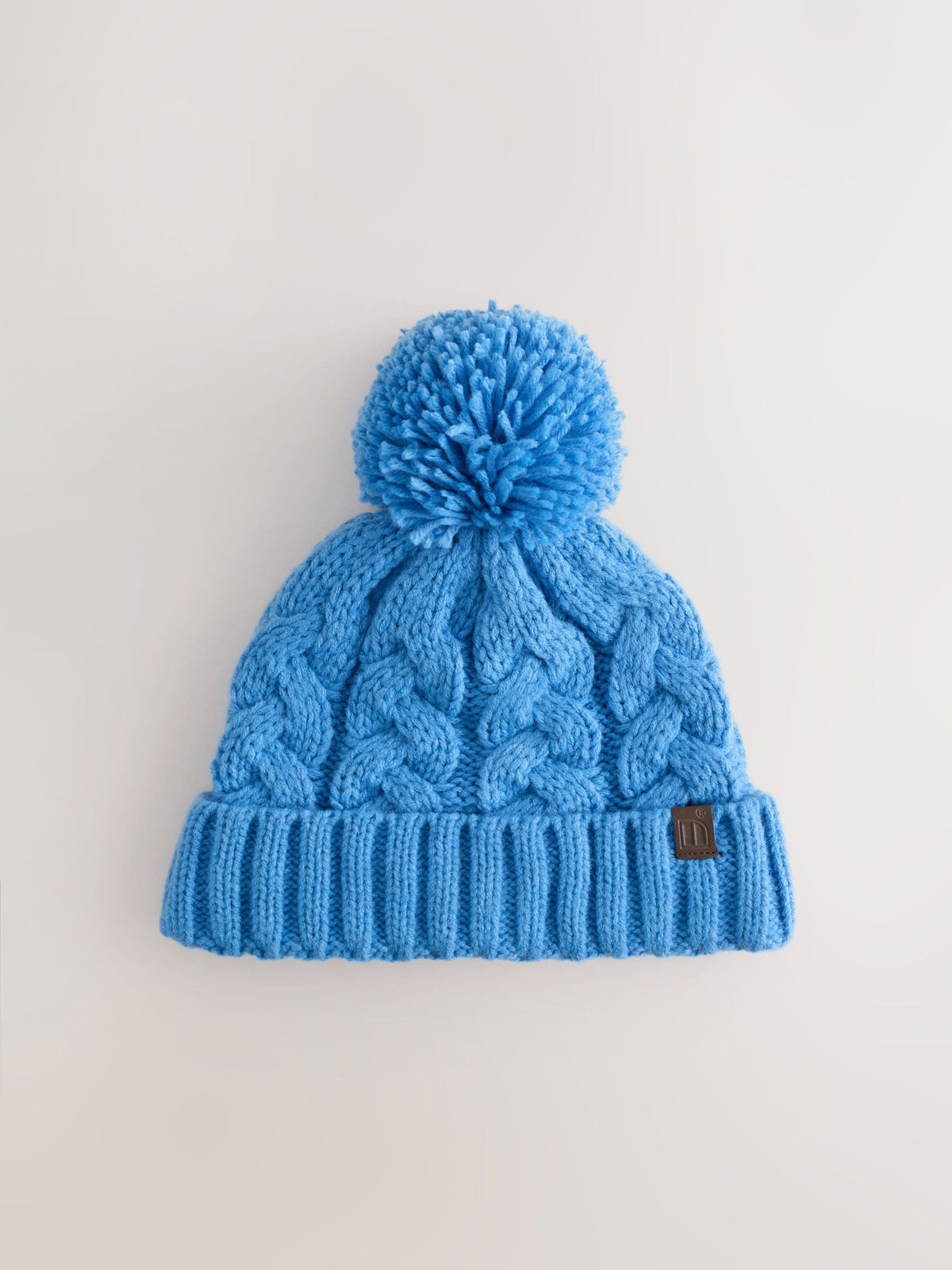 Dsiney Kidz - Bright Blue Cable Knit Pom Hat (1-16yrs) image 4