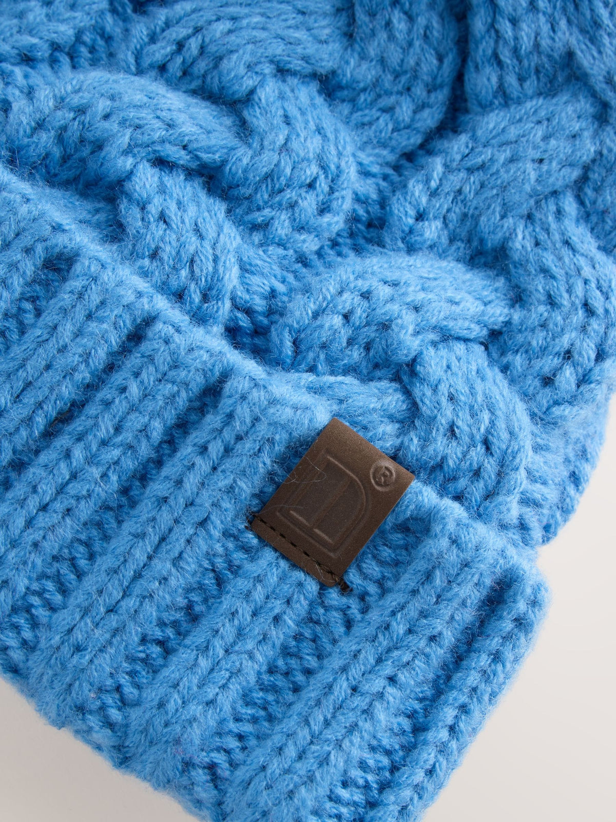 Dsiney Kidz - Bright Blue Cable Knit Pom Hat (1-16yrs) image 6