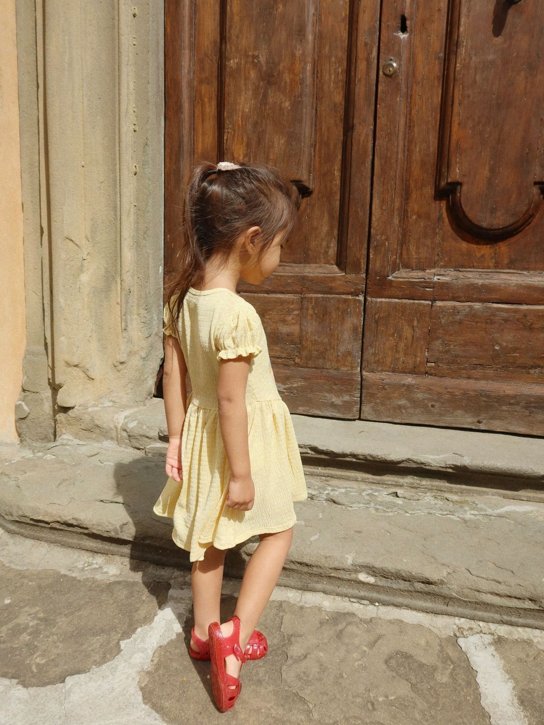 Konges Sløjd Yellow Solilja Dress image 2