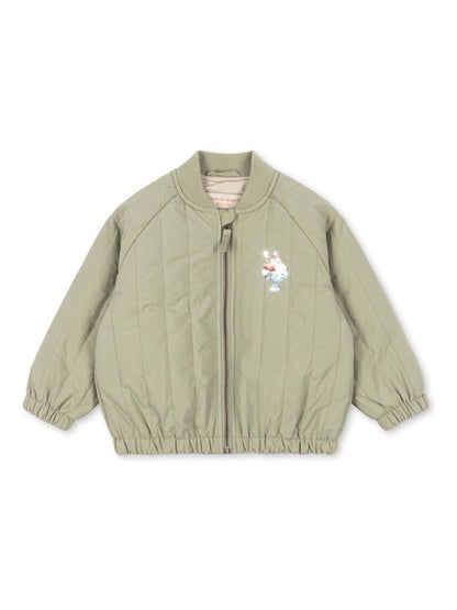 Dsiney Kidz - Konges Sløjd Green Juno Sequin Ice Back Graphic Bomber Jacket image 1
