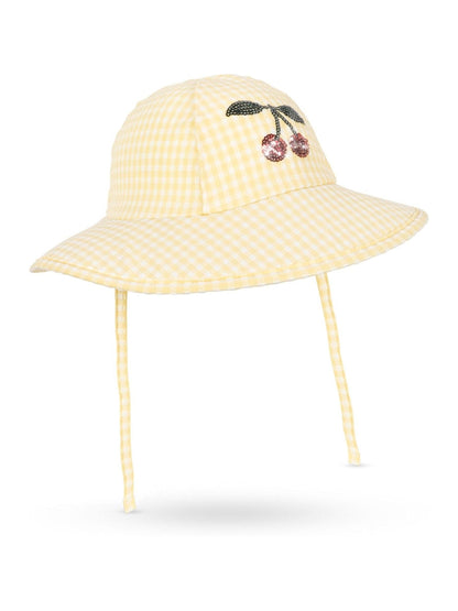 Konges Sløjd Yellow Etta UV Swim Hat image 2