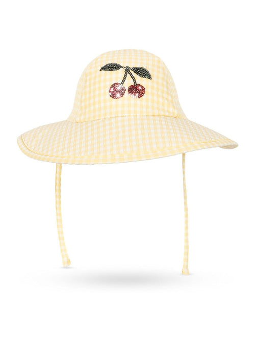Konges Sløjd Yellow Etta UV Swim Hat image 1