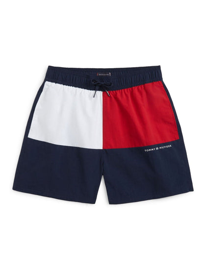 Tommy Hilfiger Blue Medium Drawstring Ithaca Swim Shorts image 1