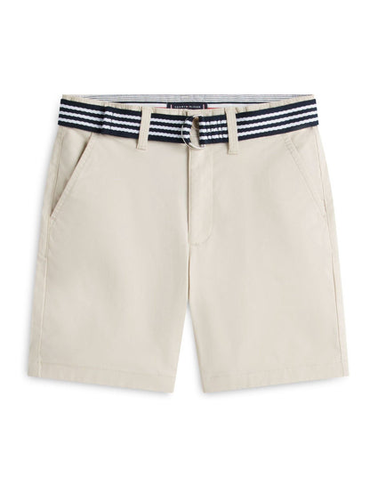 Tommy Hilfiger Nude Essential Signature Belt Loose Chino Shorts image 5