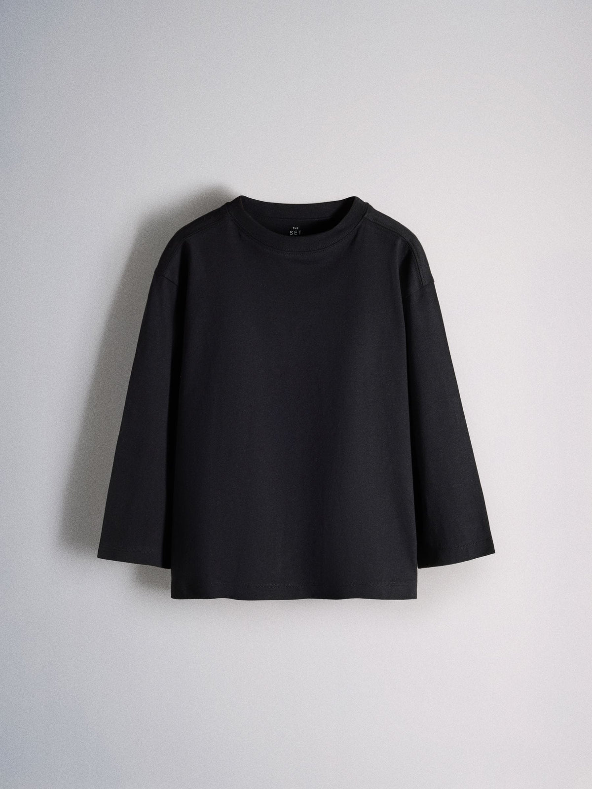 The Set 3 Piece Set Twill Shacket and Trousers with T-Shirt Green/Black - image 3