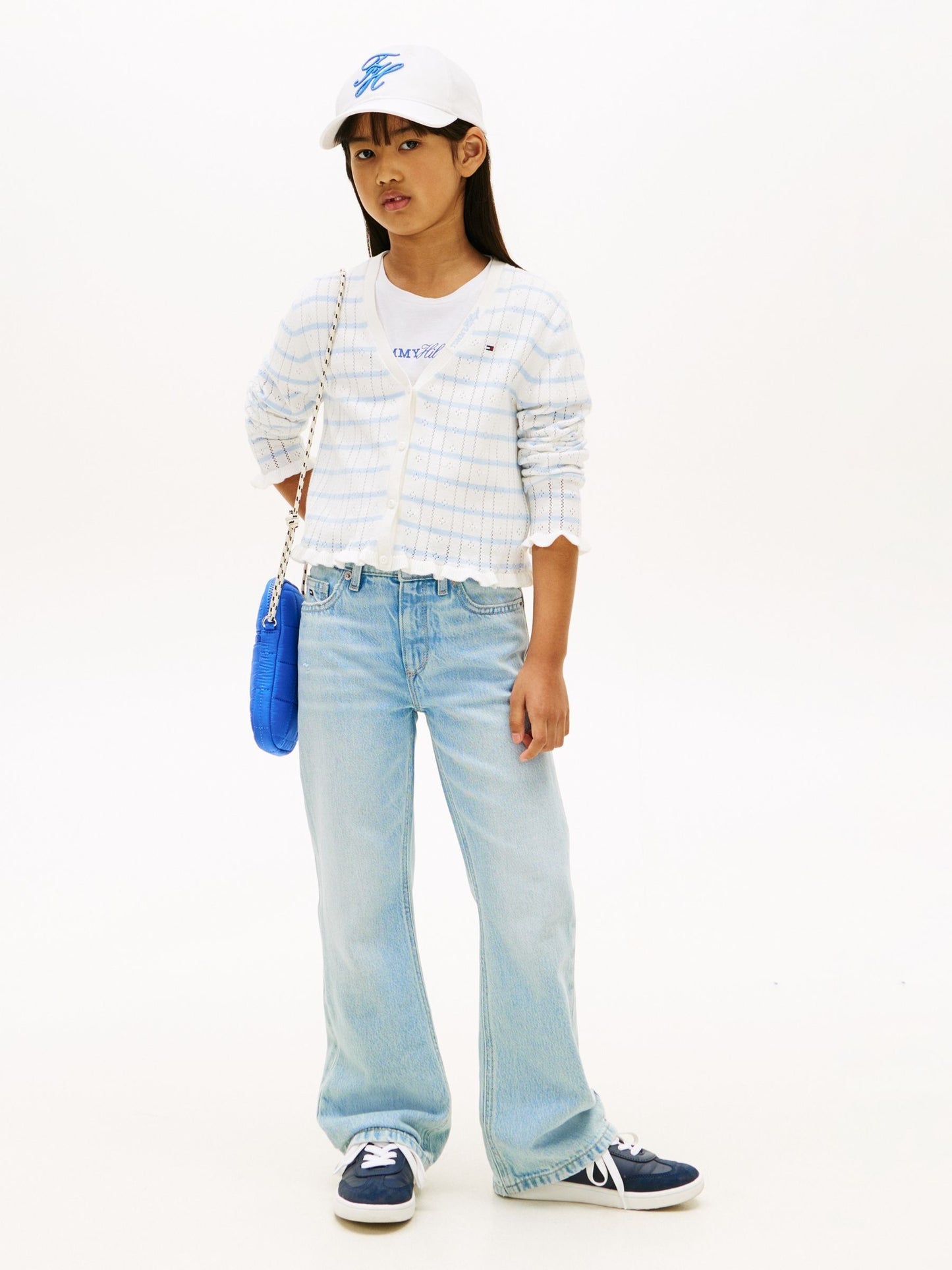 Dsiney Kidz - Tommy Hilfiger Blue Distressed Flared Leg Jeans image 2