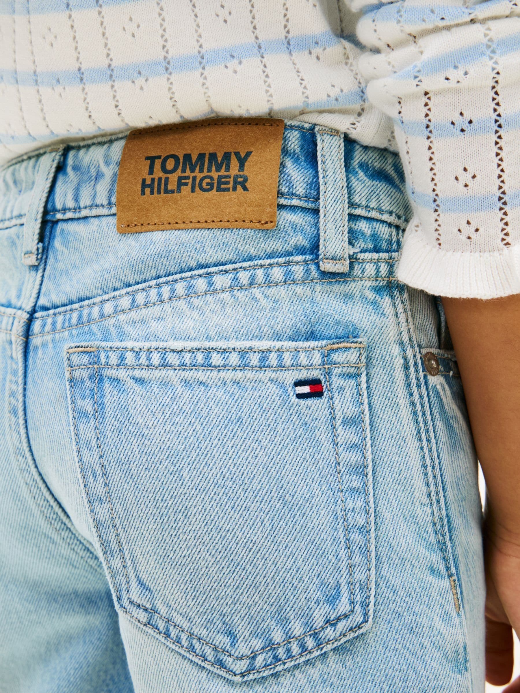 Dsiney Kidz - Tommy Hilfiger Blue Distressed Flared Leg Jeans image 4