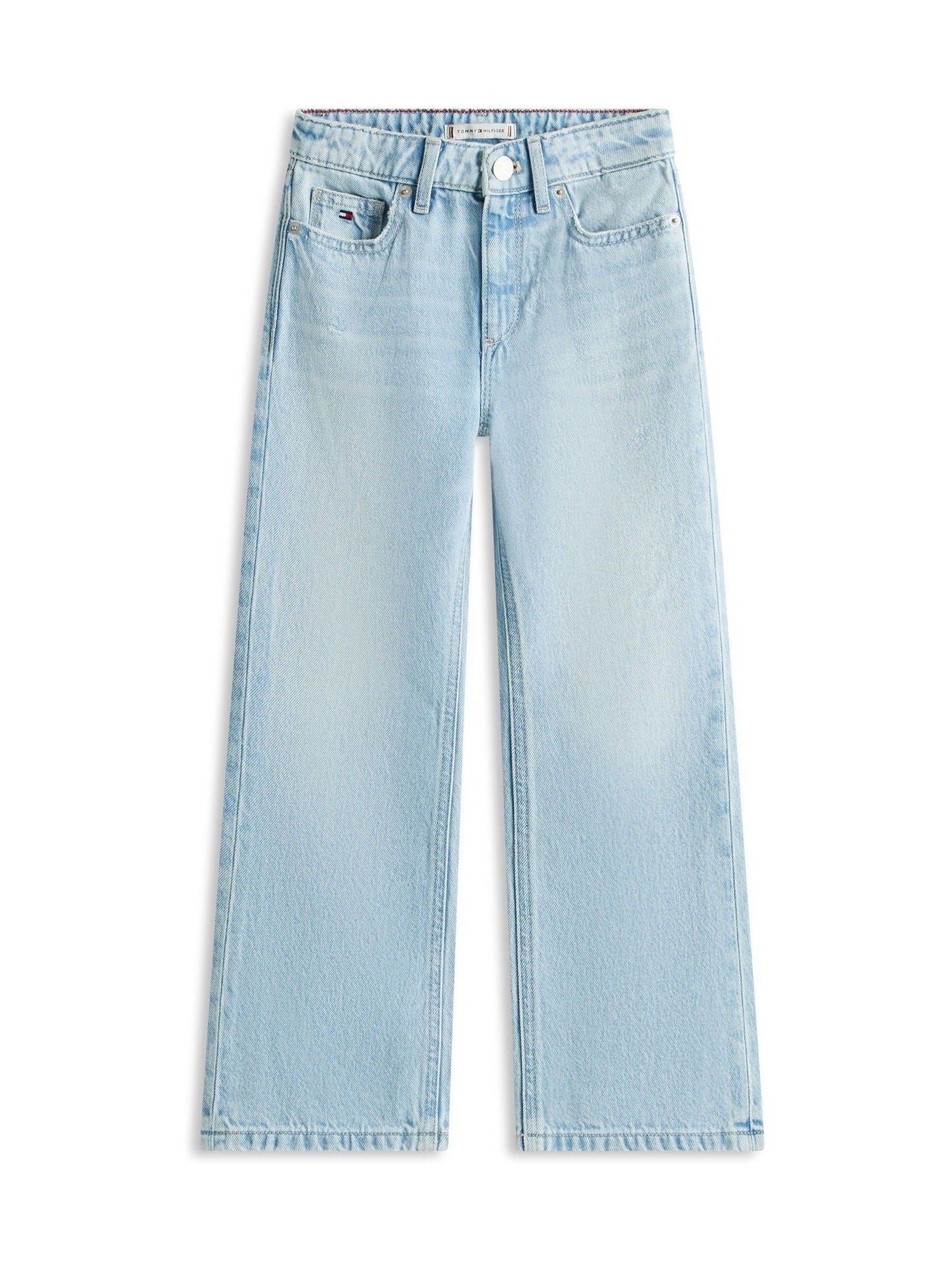 Dsiney Kidz - Tommy Hilfiger Blue Distressed Flared Leg Jeans image 5
