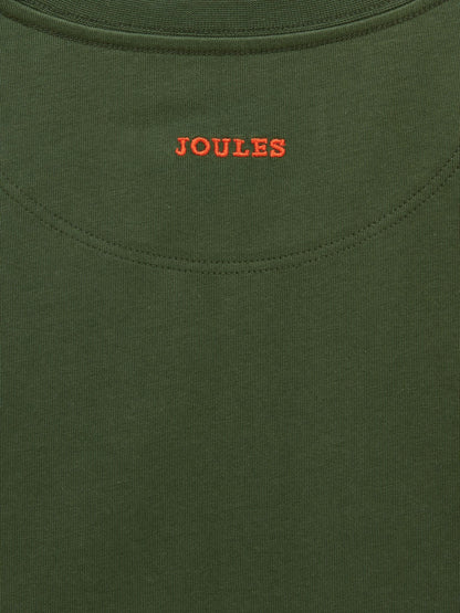 Joules Boys' Finlay Green Long Sleeve Applique Graphic T-Shirt - image 4