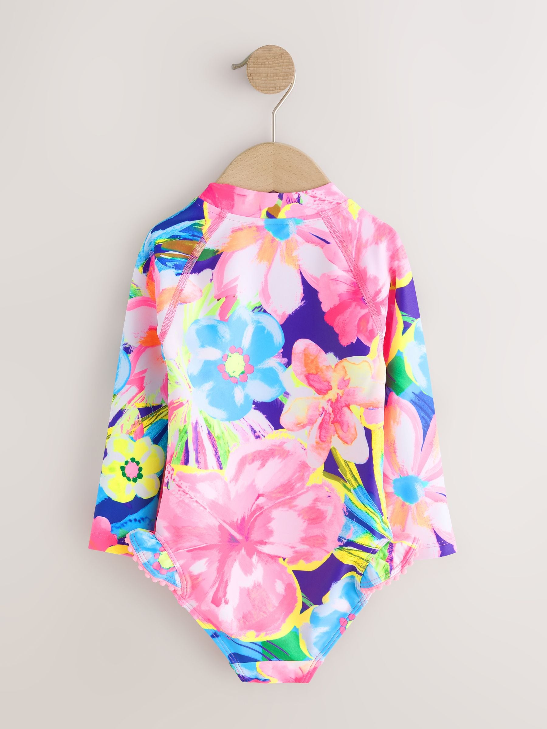 Dsiney Kidz - Bright Tropical Sunsafe Long Sleeve Swimsuit (3mths-7yrs) image 6