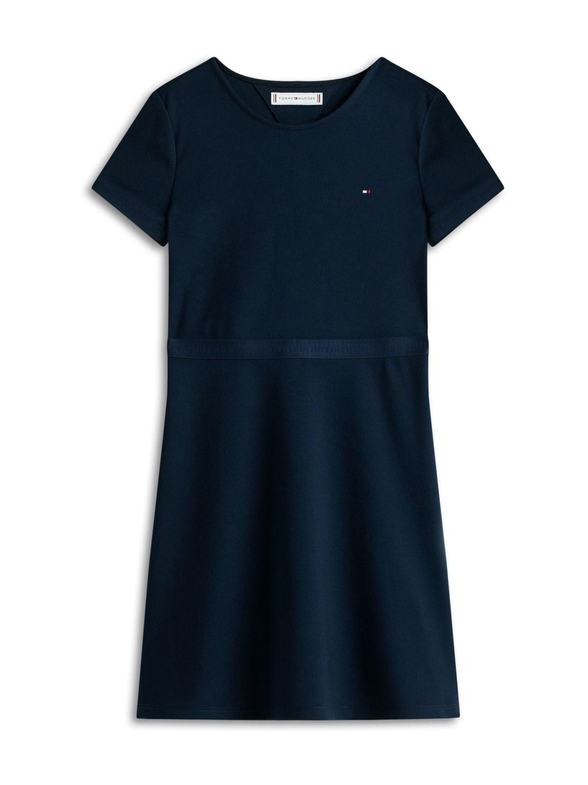 Tommy Hilfiger Blue Essential Short Sleeve Skater Dress image 5