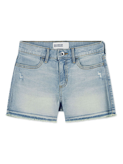 Dsiney Kidz - Abercrombie & Fitch Blue High Rise Relaxed Denim Shorts image 1