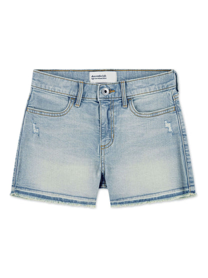 Dsiney Kidz - Abercrombie & Fitch Blue High Rise Relaxed Denim Shorts image 1