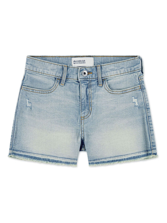 Dsiney Kidz - Abercrombie & Fitch Blue High Rise Relaxed Denim Shorts image 1