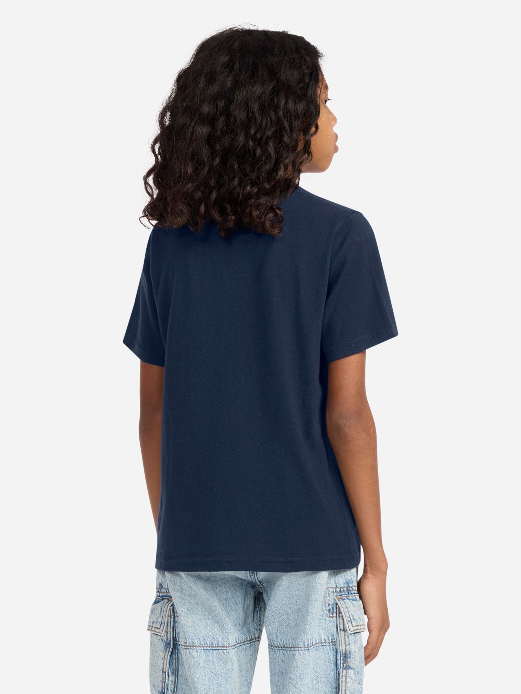 Dsiney Kidz - Abercrombie & Fitch Grey/White/Blue Short Sleeve T-Shirts 3 Pack image 3