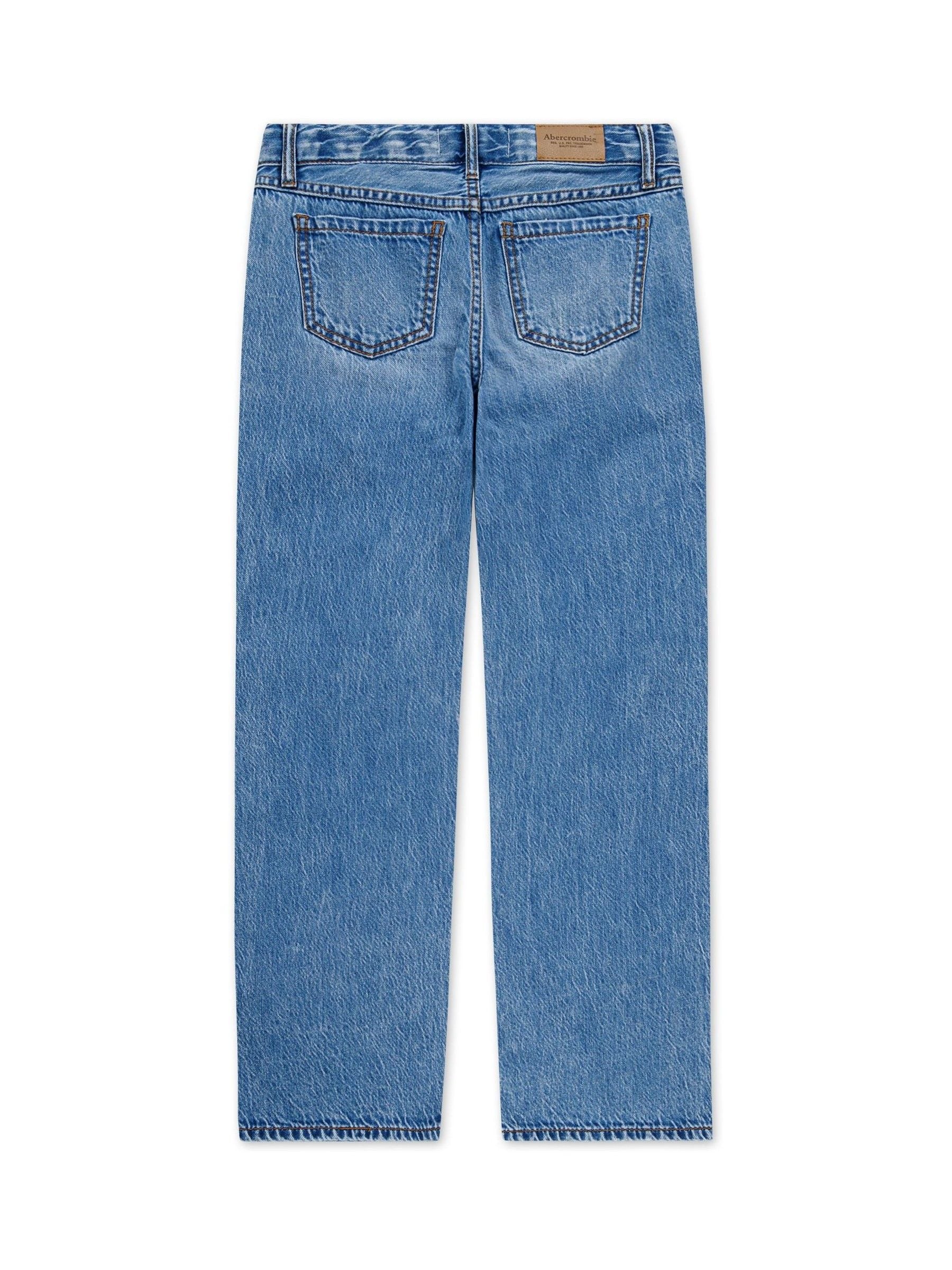 Dsiney Kidz - Abercrombie & Fitch Blue Low Rise Baggy Jeans image 5