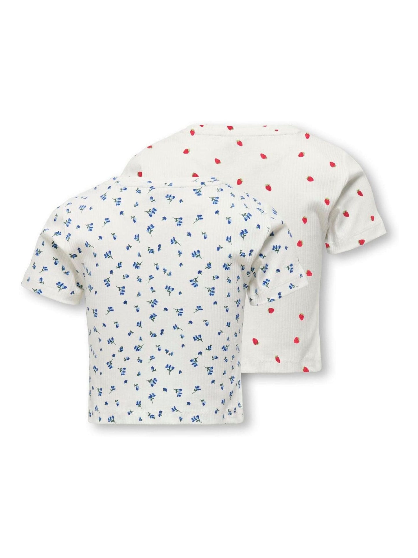 Dsiney Kidz - ONLY KIDS White Printed Short Sleeve T-Shirts 2 Pack image 2